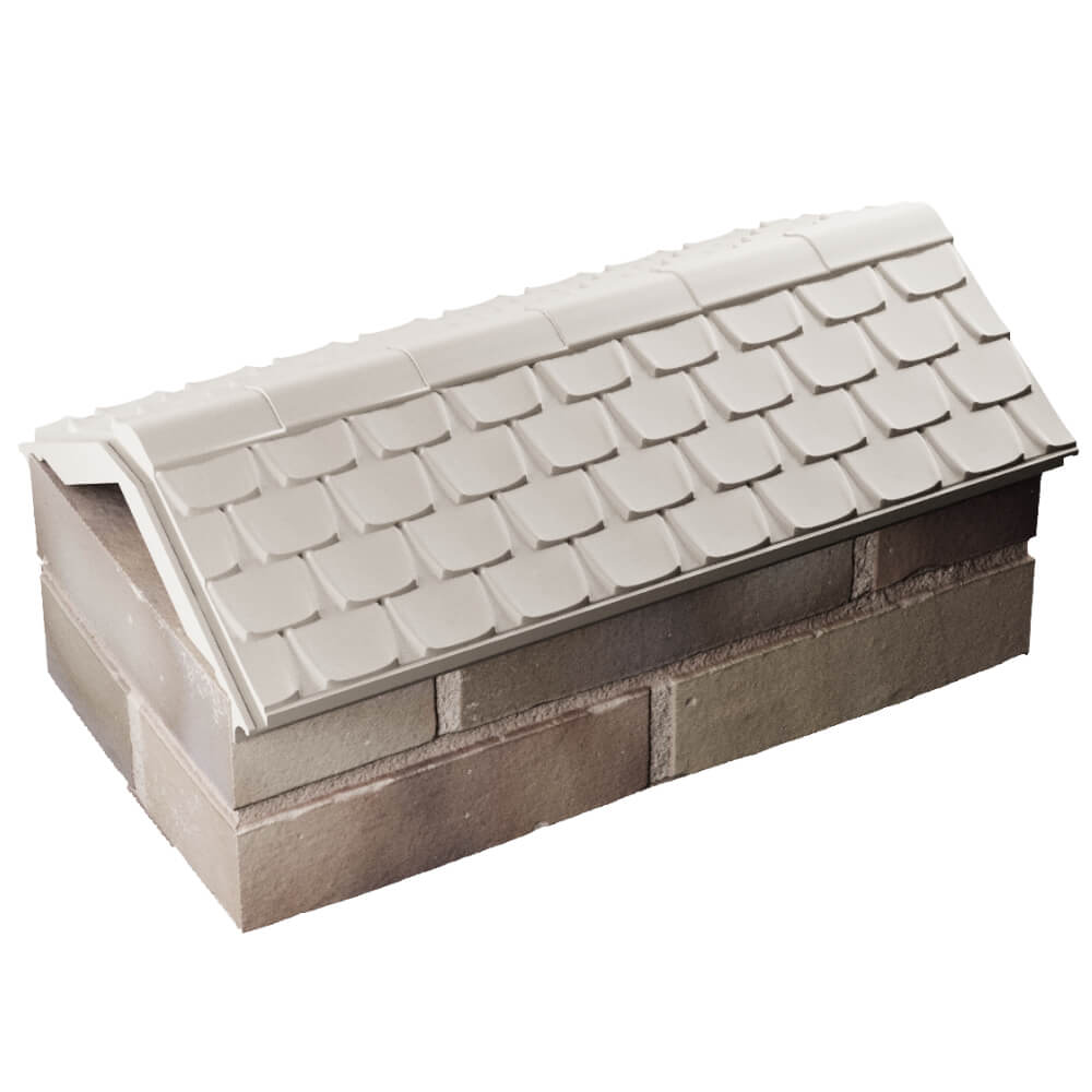 Парапет Zking Эльбрус Бежевый с посадкой на 1 кирпич (255мм) в Ташкенте фото