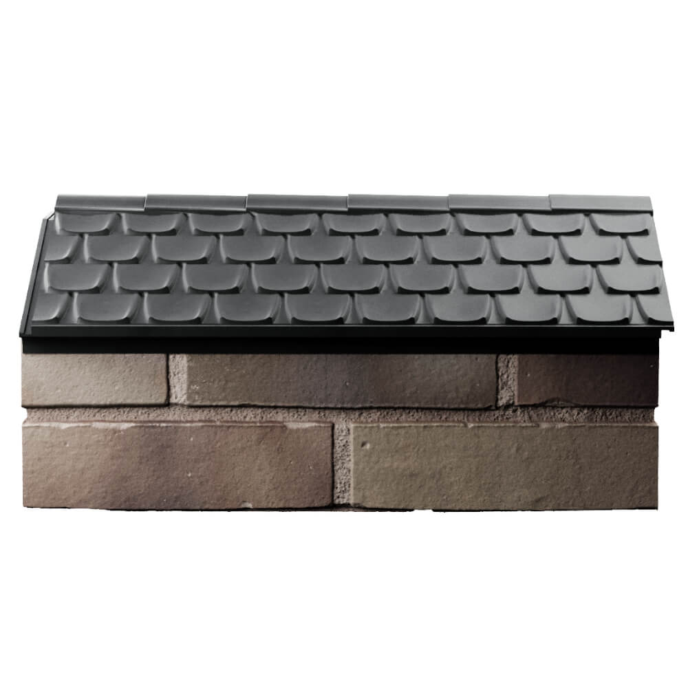 Парапет Zking Эльбрус Серый с посадкой на 1 кирпич (255мм) в Ташкенте фото