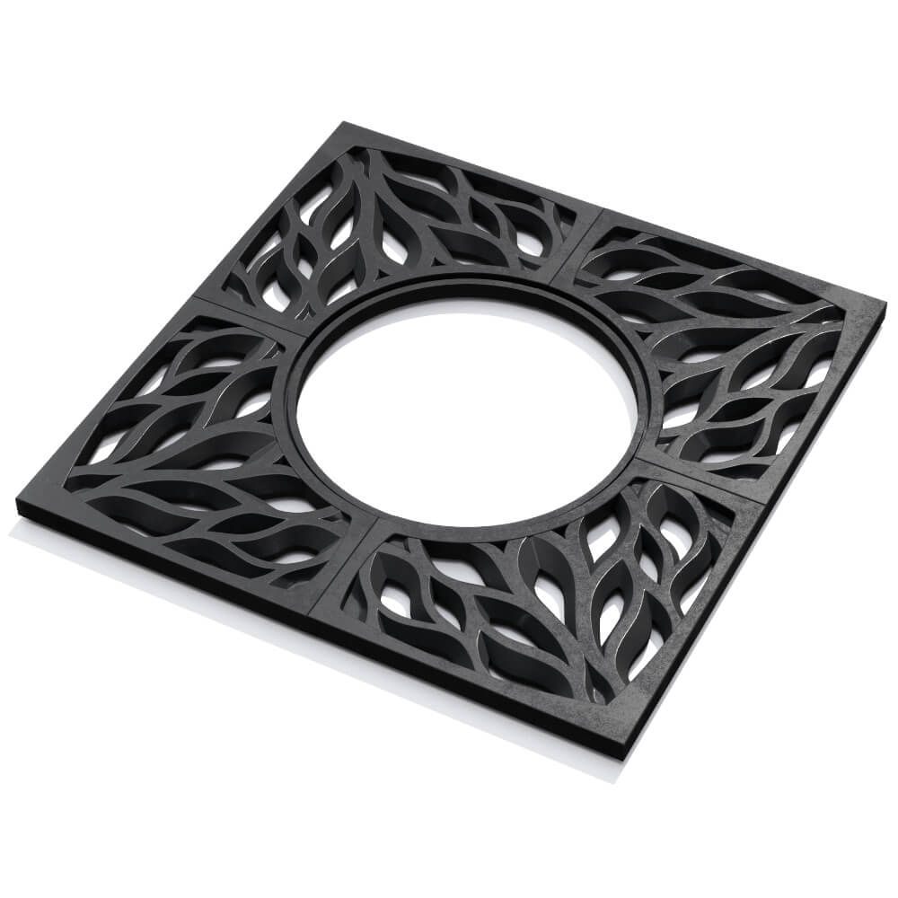 Приствольная решетка для дерева ZKING CRUST 1.2х1.2м Черная в Ташкенте фото