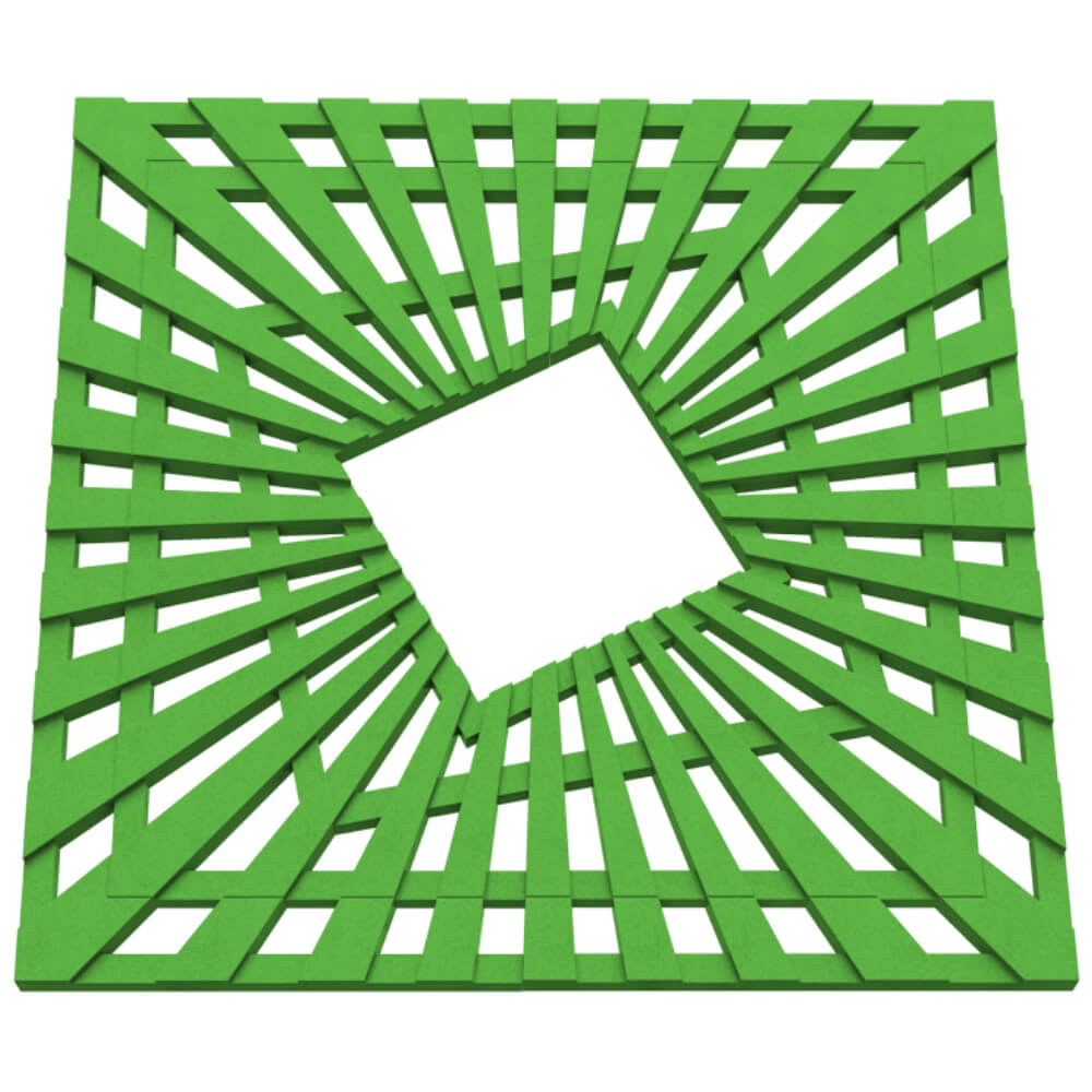 Приствольная решетка для дерева ZKING ATMOSPHERE 1.2х1.2м Зеленая в Ташкенте фото