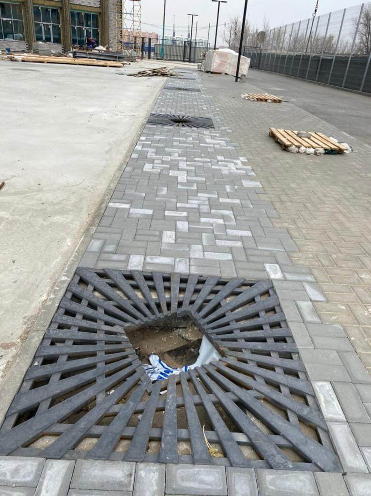 Приствольная решетка для дерева ZKING ATMOSPHERE 1.2х1.2м Черная в Ташкенте фото