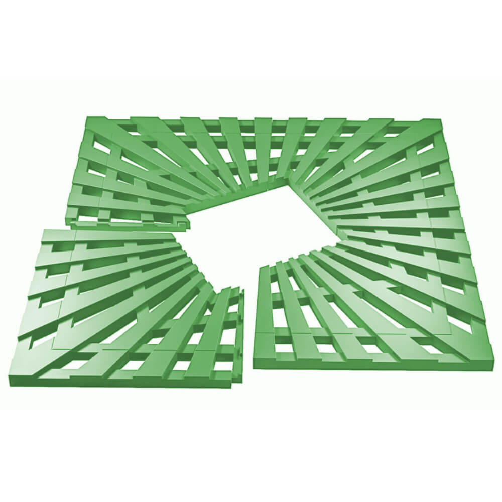 Приствольная решетка для дерева ZKING ATMOSPHERE 1.2х1.2м Зеленая в Ташкенте фото