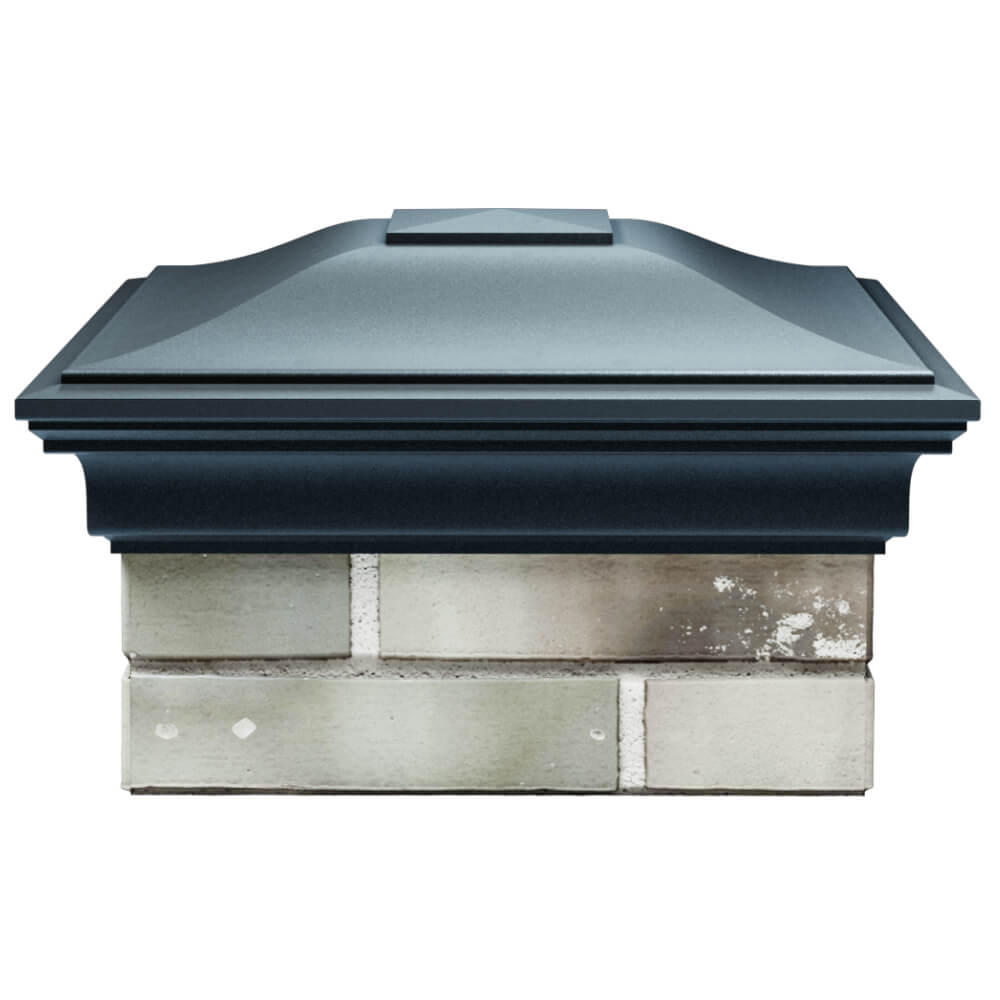 Колпак Zking Монблан Серый на столб 1.5х1.5 кирпича (385х385мм) Ташкент фото