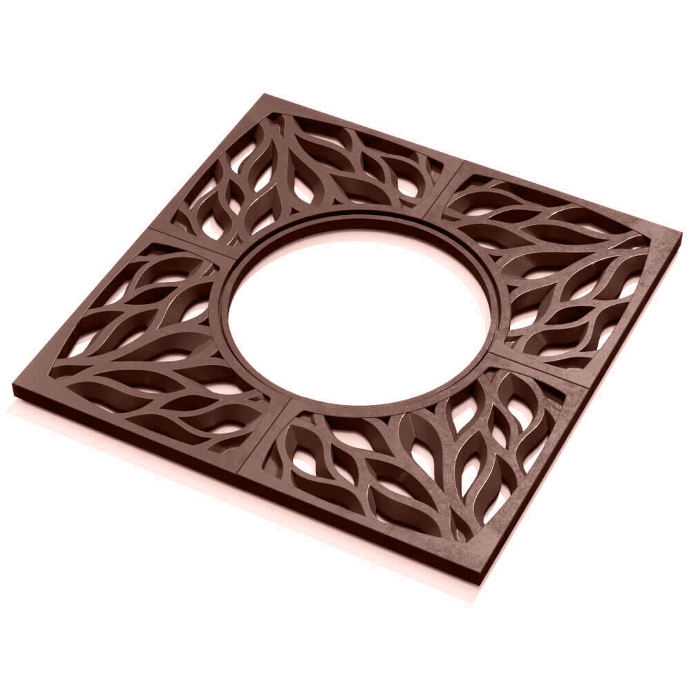 Приствольная решетка для дерева ZKING CRUST 1.2х1.2м Коричневая в Ташкенте фото