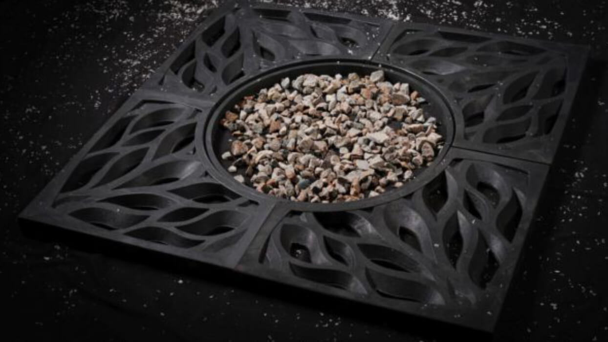 Приствольная решетка для дерева ZKING CRUST 1.2х1.2м Черная в Ташкенте фото