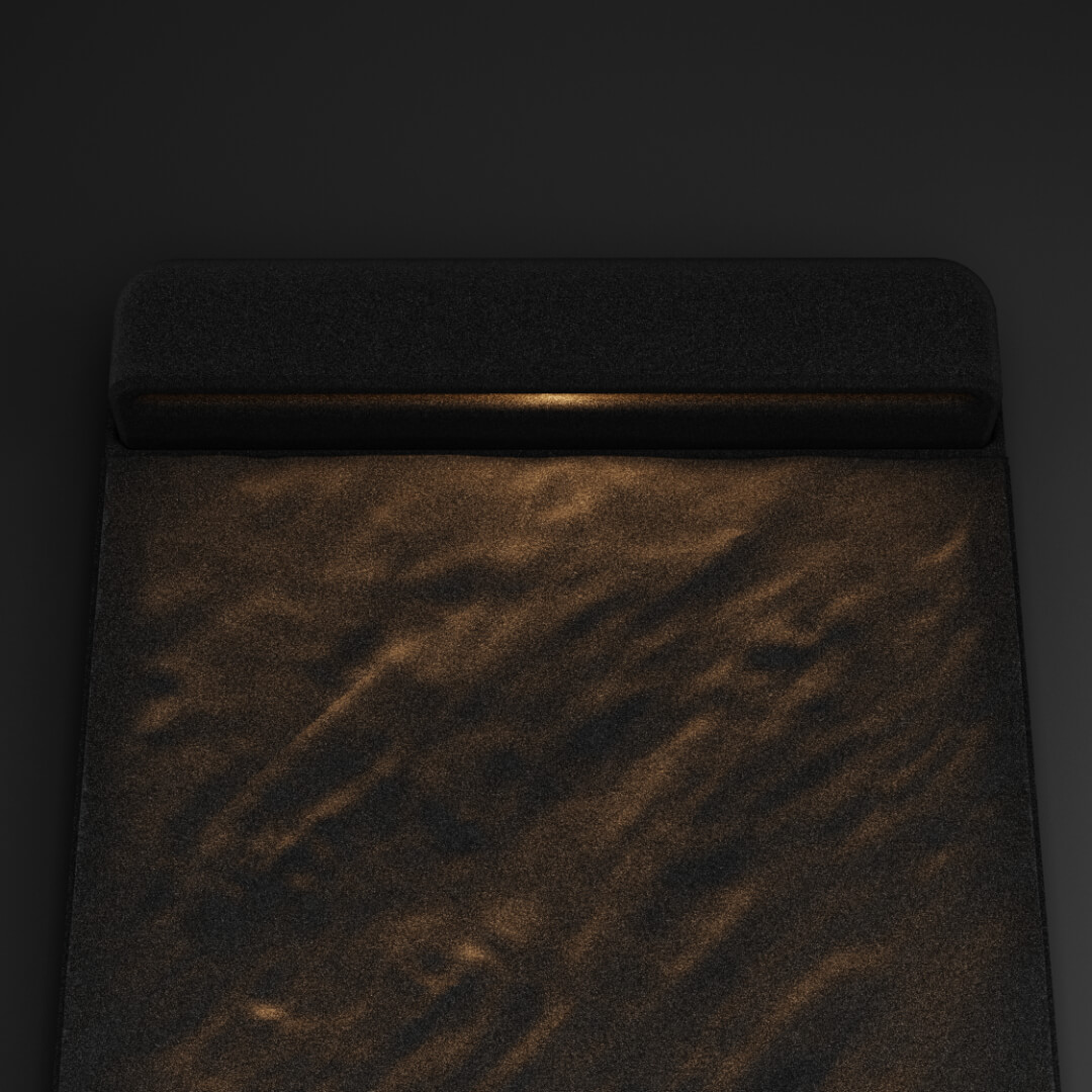 LED Светильник для шаговой плиты STONE Черный Сланец 330х75х98мм в Ташкенте фото