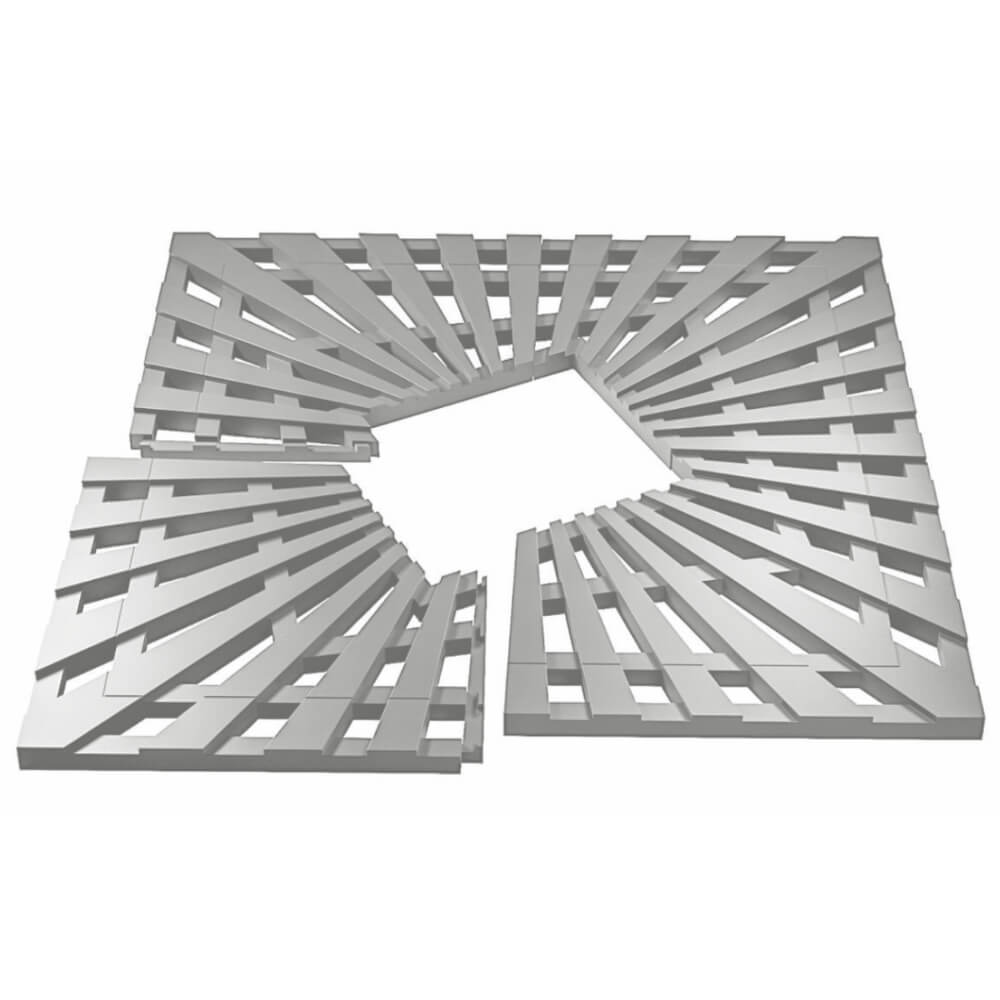 Приствольная решетка для дерева ZKING ATMOSPHERE 1.2х1.2м Бежевая в Ташкенте фото