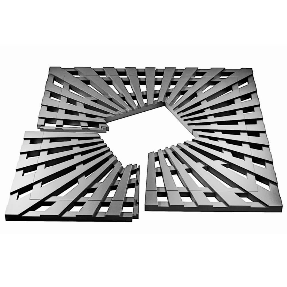 Приствольная решетка для дерева ZKING ATMOSPHERE 1.2х1.2м Серая в Ташкенте фото