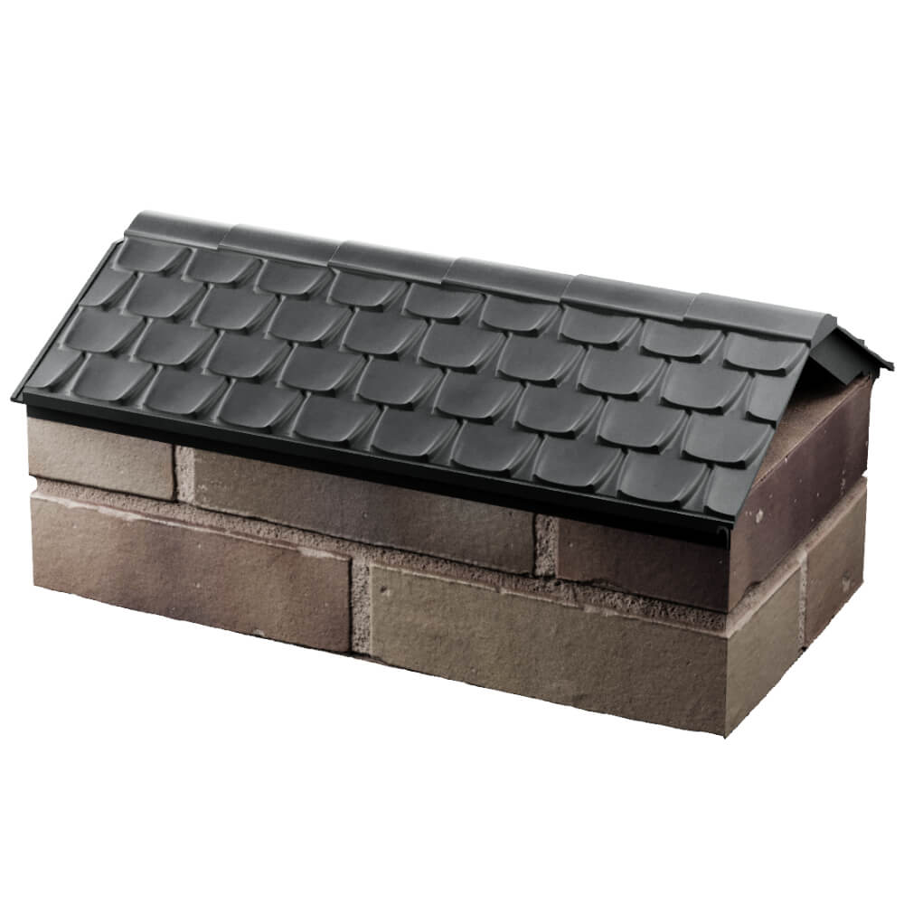 Парапет Zking Эльбрус Серый с посадкой на 1 кирпич (255мм) в Ташкенте фото