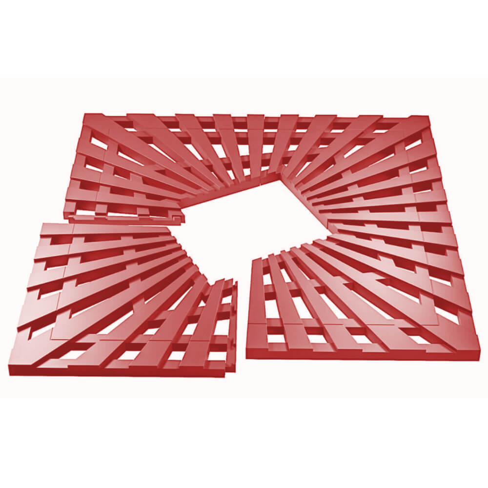 Приствольная решетка для дерева ZKING ATMOSPHERE 1.2х1.2м Красная в Ташкенте фото